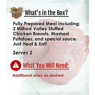 Meals in a Box for 2 Chicken Cordon Bleu at Nel’s Bi-Lo Market