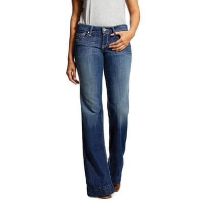 Ariat Trouser Mid Rise Stretch Sunset Jean at Vickers Western Stores