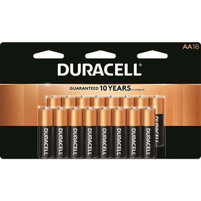 Duracell Coppertop AA Alkaline Batteries 16 pk Carded at Ace Hardware