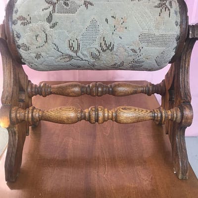 Vintage Early American Foot Stool 2nd Time Around