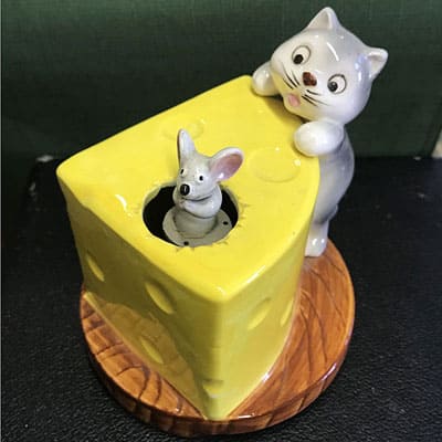 Cat and Mouse Music Box at 2nd Time Around