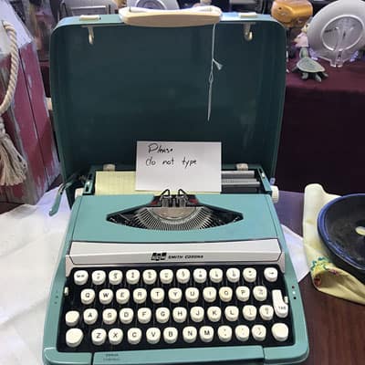 Smith Corona Typewriter at 2nd Time Around