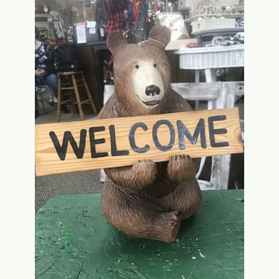 Welcome Bear at Poky Dot Boutique