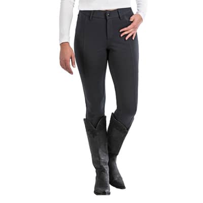 Cinch Women’s Knit Moto Pant – Black  at Vickers Western Store