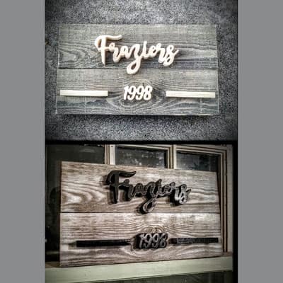 Shop Pocatello Ideas on Wood Idaho frazier plaque