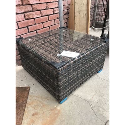 Wicker Patio Coffee Table at 2nd Time Around Pocatello