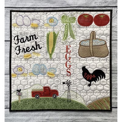 All Good Things- Farm Fresh Design Block of the Month at Sew in Stitches Quilt Shop