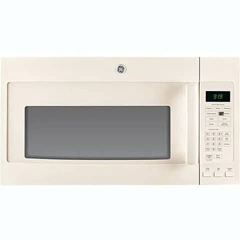 GE Profile™ Series Over The Range Microwave-Bisque at Dell’s Home Appliance & Mattress Center